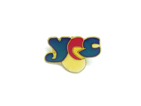 Vintage Late 70s Yes Enamel Pin Button Badge Etsy Pin Button