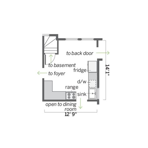 Small Kitchens Floor Plans Home Design And Decor Reviews