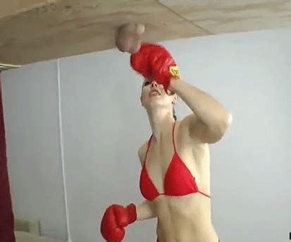 Asian Femdom Ball Punching Gif BDSM Fetish