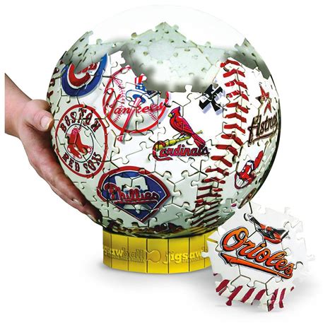Mlb Jigsaw Puzzle Ball 208868 Sports Fan Ts At Sportsmans Guide