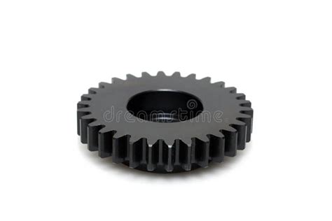 Black Gear Stock Photo Image Of Engineering Object 14587746