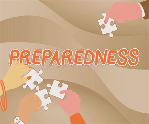 Inspiration Showing Sign Preparedness Business Concept Quality Or