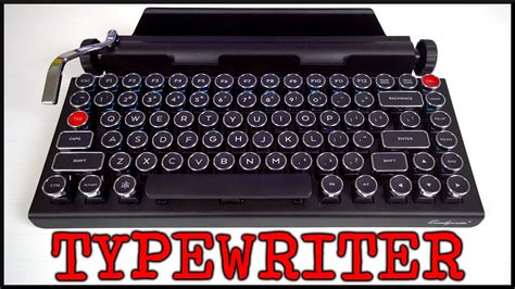 Qwerkywriter Typewriter Mechanical Keyboard W Typing