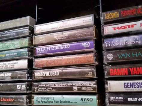 Cassette Tapes Heavy Metal 70s 80s 90s Hard Rock Tape Cassettes Album