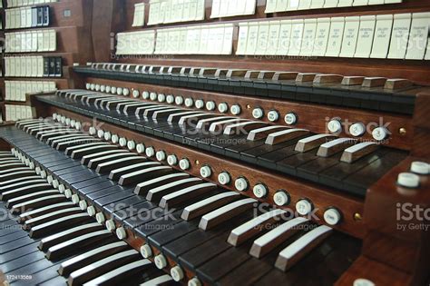 Console Of Keys Stock Photo Download Image Now Pipe Organ Piano