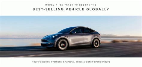 Tesla Model Y Is On Track To Be The Worlds Best Selling Car Electrek