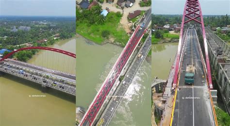 Jembatan Gagah Berdiri 20 Persen Lagi Tol Binjai Pangkalan Brandan Jadi