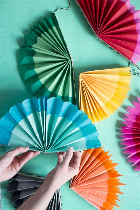 You can turn it into many diverse decor pieces and country hill. How-To: Paper Fan Garland | Make: