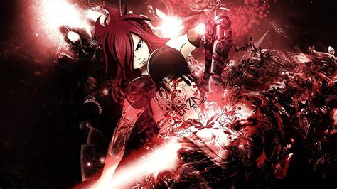 Hd Wallpaper Red Haired Woman Wallpaper Fairy Tail Scarlet Erza