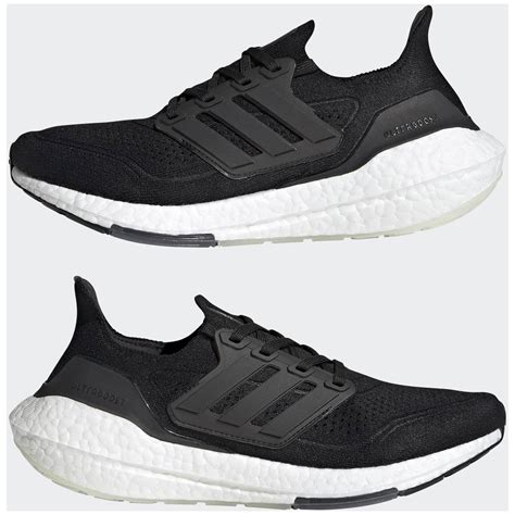 Adidas Womens Ultra Boost 21 Running Shoes Core Blackcore Black