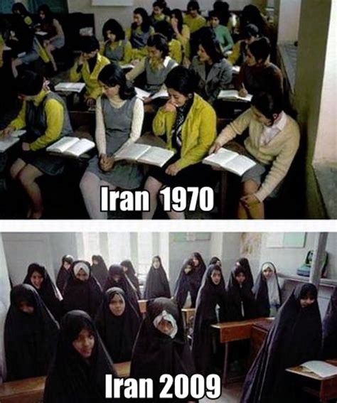 Iran Before And After Religion Funny Pictures Quotes Pics Photos
