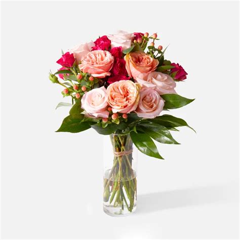 Online Appealing Assorted Rose And Spray Rose Arrangement T Delivery