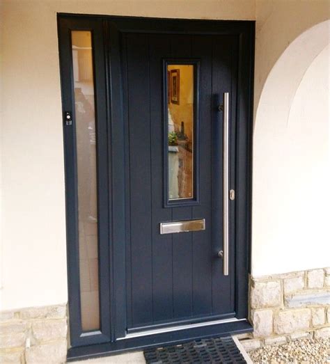 Anthracite Grey Soild Core Composite Door Installed In Budmouth Ave