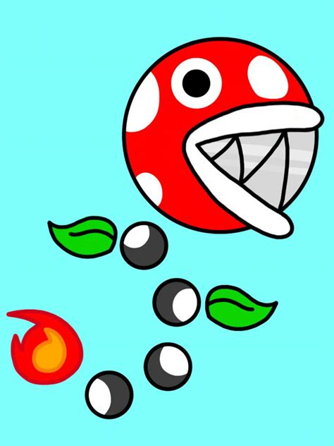 Combining Characters Paper Mario Edition Piranha Plant And Chain Chomp Paper Mario Amino