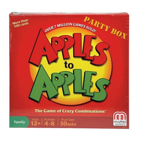 Apples To Apples Board Game 9 99 Reg 19 99 Free Shipping Apples To Apples Party Box