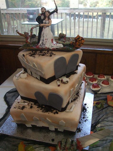 As for the card itself, wedding cards come in lots of different formats. Zombie Wedding Cakes - Decoration Ideas | Little Birthday ...