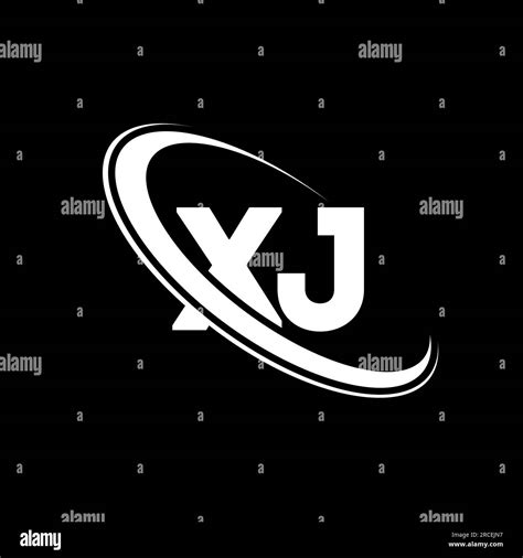 xj logo x j design white xj letter xj x j letter logo design initial letter xj linked circle
