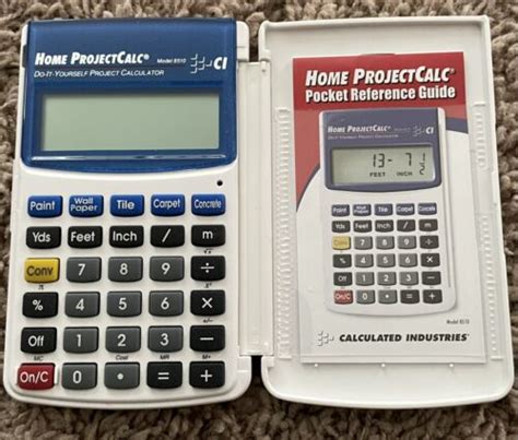 Home Projectcalc Diy Project Calculator Model 8510 Calculated
