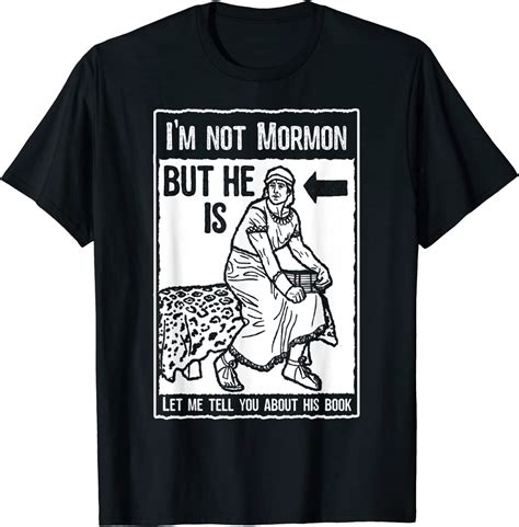 Funny Mormon Shirt Lds Book Of Mormon Missionary T Shirt Uk