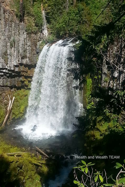 Warm Springs Falls Umpqua National Forest Oregon Enjoy America