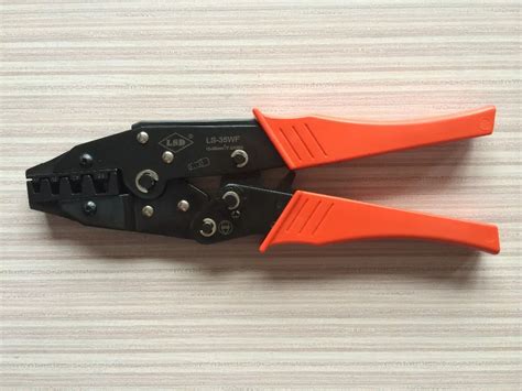 Ratchet Crimping Tool For Wire End Ferrules 10 35mm2 Hand Cimping Plier