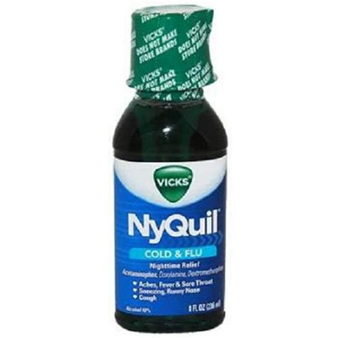 Product Of Vicks Nyquil Cold And Flu Night Time Original Count 1