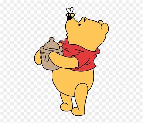 Winnie The Pooh Clipart Honey Bee Winnie The Pooh With Bees Free Transparent Png Clipart