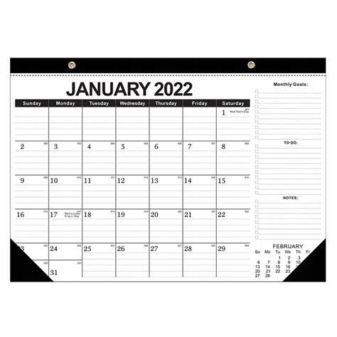 Kalendarz 2022 Angielski Harmonogram 11504643483 Allegropl