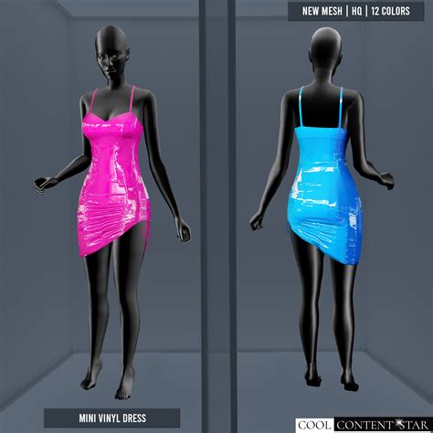Download Mini Vinyl Dress The Sims 4 Mods Curseforge