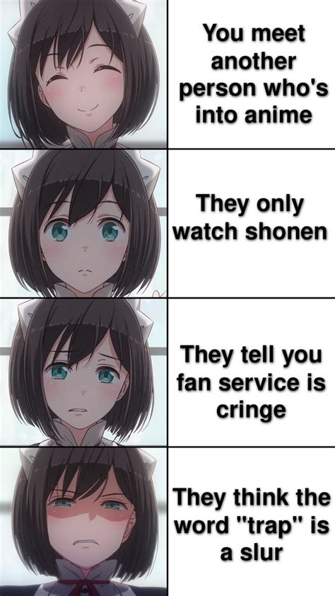 Aggregate 107 Cringe Anime Meme Best Vn