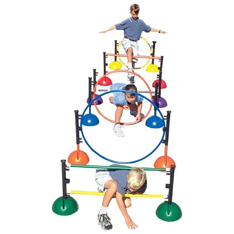 Everything You Need To Make An Out Of This World Obstacle Course Is Included In This Set Set