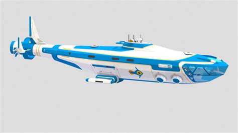 Atlas Submarine Subnautica 3d Model By Hashimsucks F860cb9