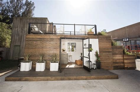 The Shipping Container Tiny House Long Beach California Usa