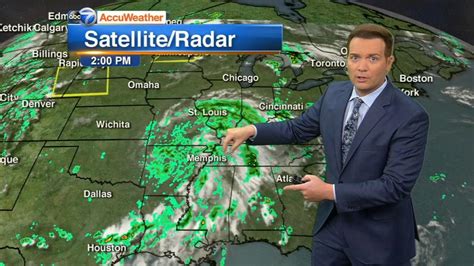 Chicago Accuweather Cloudy With Isolated Storms Overnight
