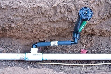 How To Install A Sprinkler System How To Landscape Plumbing Ponds