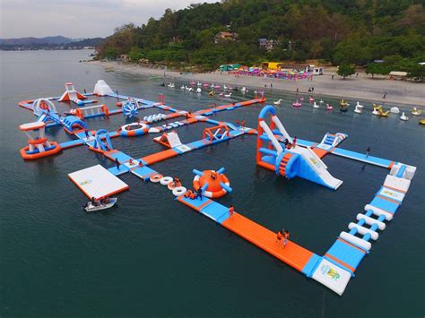 inflatable island ph the biggest floating playground in asia the pinoy traveler
