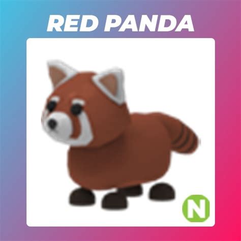Roblox Adopt Me Neon Red Panda Czechowice Dziedzice Kup Teraz Na