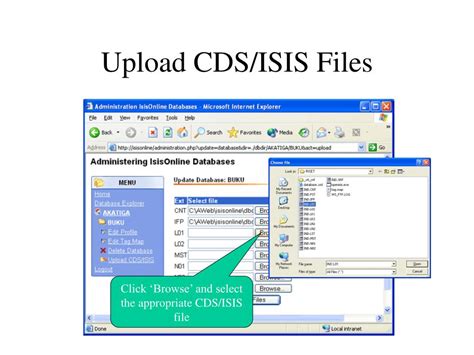 Ppt Isisonline Manual Publishing Your Cdsisis Databases Is Very Easy