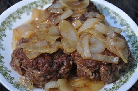 It is also called poor man's steak, although it lacks nothing in the flavor department. Hamburger Steaks Recipe | Just A Pinch Recipes
