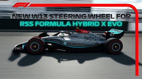 New W Steering Wheel For Rss Formula Hybrid X Evo Youtube
