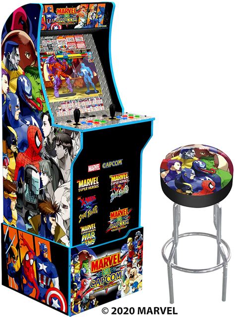 Arcade 1up Marvel Super Heroes At Home Arcade Machine 4ft