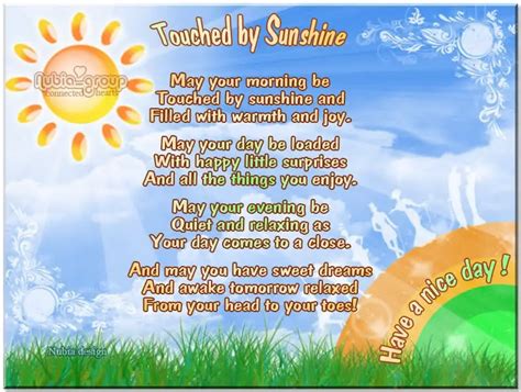 Sunshine Poems