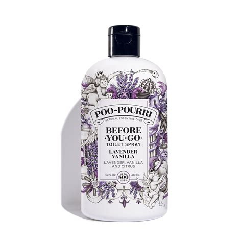 Poo Pourri Lavender Vanilla 16oz Before You Go Toilet Spray