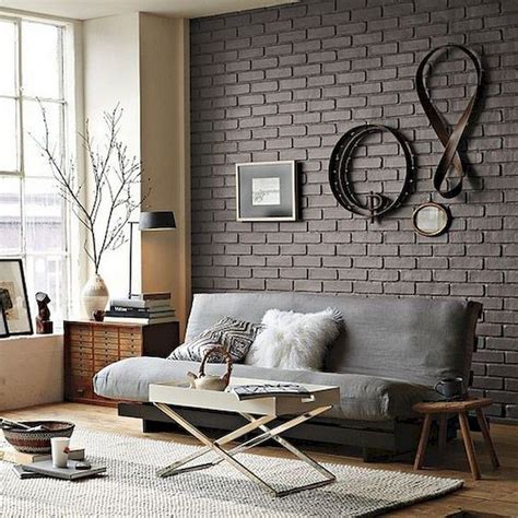 65 Amazing Living Room With Brick Wall Decoration Ideas Brick Wall