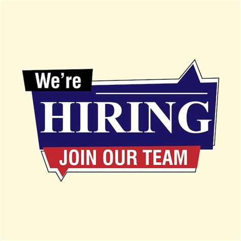 premium vector we are hiring recruitment open vacancy vector design