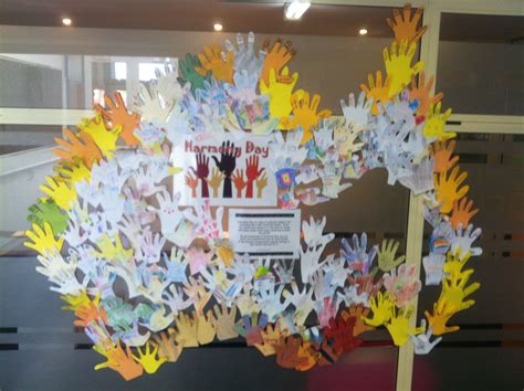 Celebrating Harmony Day In Australia With Cut Out Of The Childrens