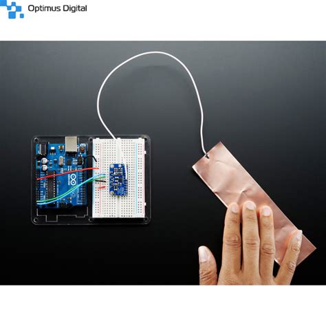Adafruit 12 Key Capacitive Touch Sensor Breakout Mpr121 Optimus Digital