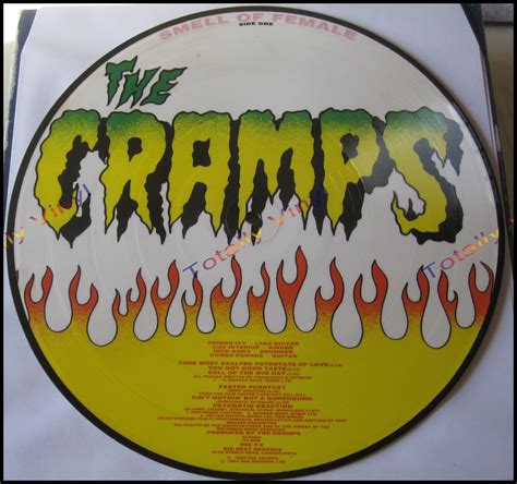 Totally Vinyl Records Cramps The Smell Of Female Lp Picture Disc