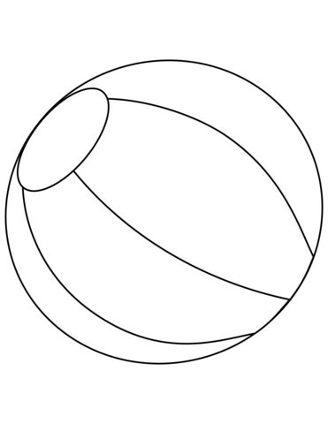 Over 27,751 beach ball pictures to choose from, with no signup needed. Beach Ball coloring page | Free Printable Coloring Pages