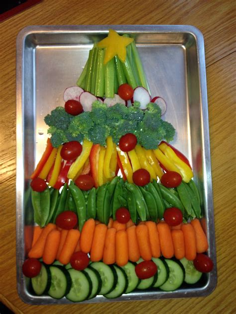 This christmas vegetables recipe will help you to get your assortment of vegetables just right; My Christmas Veggie Tray | Christmas appetizers, Christmas veggie tray, Christmas tree veggie tray